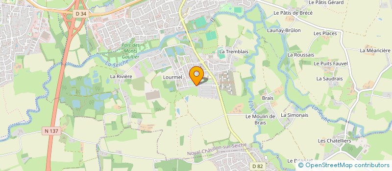 localisation de l'entreprise MONSIEUR DAOUD EZZAYTOUNI à NOYAL-CHATILLON-SUR-SEICHE