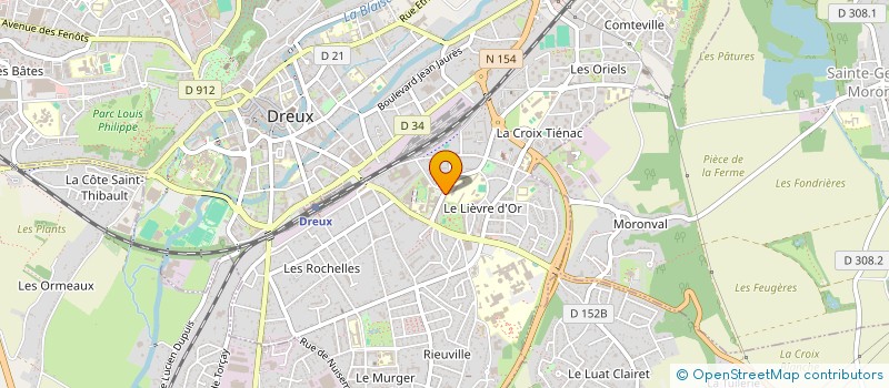 localisation de l'entreprise MONSIEUR DAOUD IQBAL à DREUX
