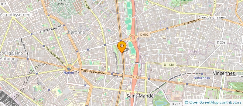 localisation de l'entreprise MONSIEUR DAOUD LASSOUED  PARIS