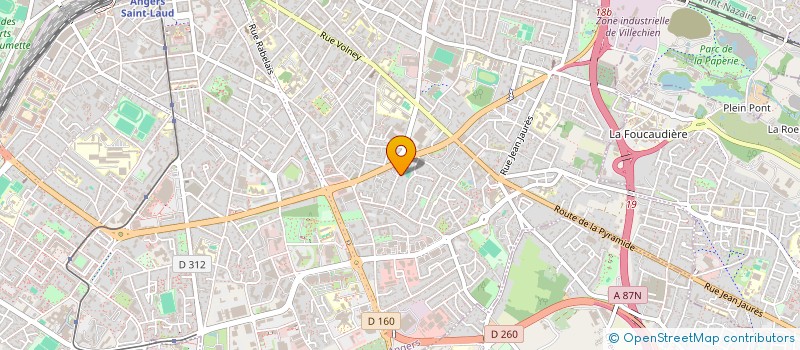 localisation de l'entreprise MONSIEUR DAOUD-MAHAMAT SOULEMANE à ANGERS