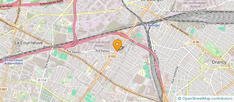 localisation de l'entreprise MONSIEUR DAOUD MAHIEDDINE à LA COURNEUVE