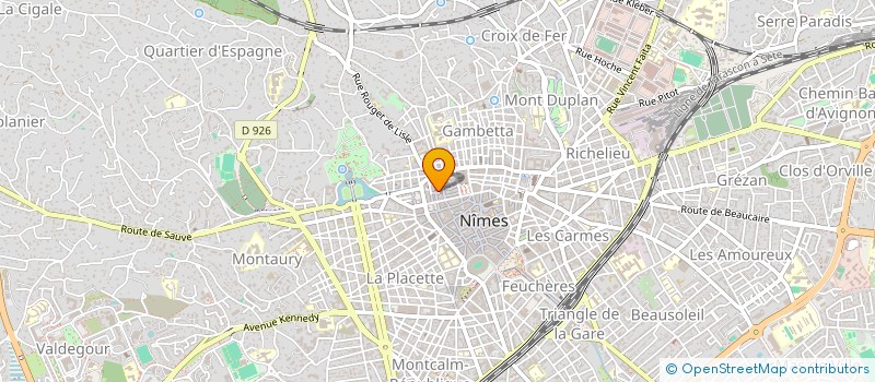 localisation de l'entreprise MONSIEUR DAOUD MOHAMMADIN HASBOUN  NIMES