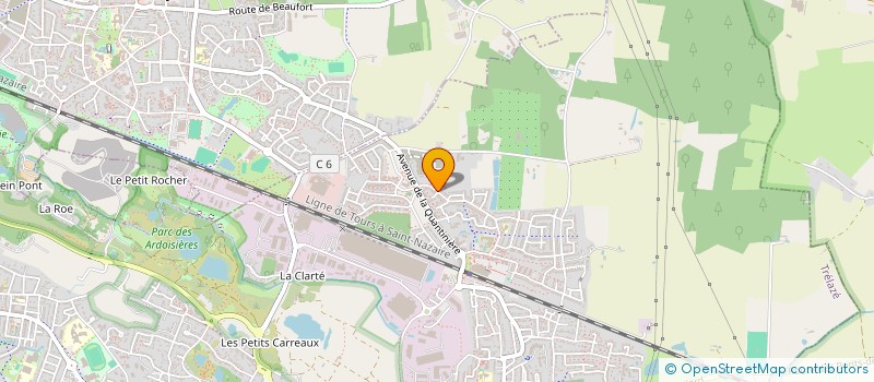 localisation de l'entreprise MONSIEUR DAOUD OUNAISSI à TRELAZE