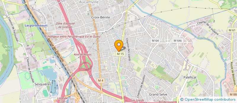 localisation de l'entreprise MONSIEUR DAOUD SHAH RAHMANI  TOULOUSE