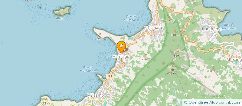 localisation de l'entreprise MONSIEUR DAOUD YOUSSOUF  MTSAMBORO