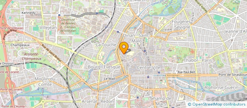 localisation de l'entreprise MONSIEUR DAOUDA COULIBALY  RENNES