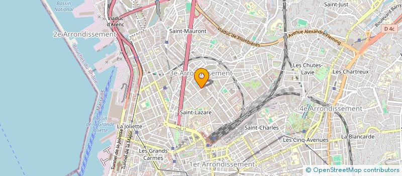localisation de l'entreprise MONSIEUR DAOUDA DIABY  MARSEILLE
