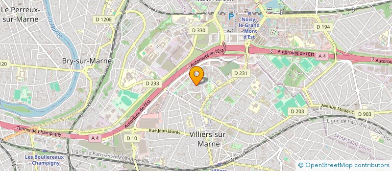 localisation de l'entreprise MONSIEUR DAOUDA DIAKITE à VILLIERS-SUR-MARNE