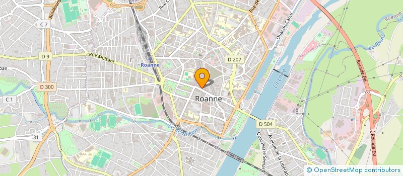 localisation de l'entreprise MONSIEUR DAOUDA DIALLO à ROANNE