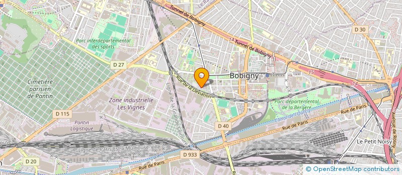 localisation de l'entreprise MONSIEUR DAOUDA DIALLO à BOBIGNY