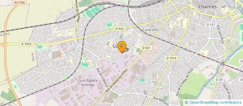 localisation de l'entreprise MONSIEUR DAOUDA DIOUF à LUCE