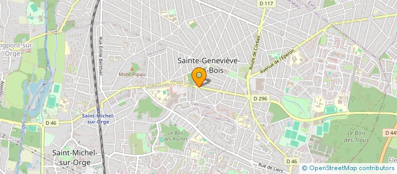localisation de l'entreprise MONSIEUR DAOUDA FOFANA  SAINTE-GENEVIEVE-DES-BOIS