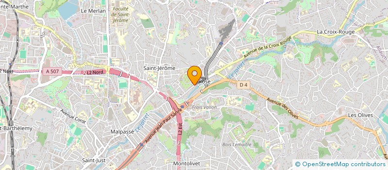 localisation de l'entreprise MONSIEUR DAOUDA GUEYE  MARSEILLE