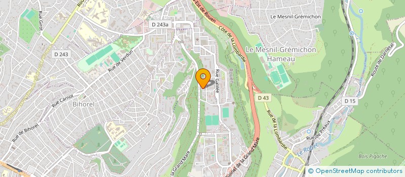 localisation de l'entreprise MONSIEUR DAOUDA IBRAHIM à ROUEN