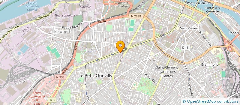 localisation de l'entreprise MONSIEUR DAOUDA INOUSSA à ROUEN