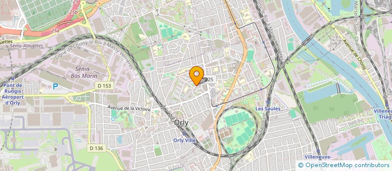 localisation de l'entreprise MONSIEUR DAOUDA JATTA  ORLY