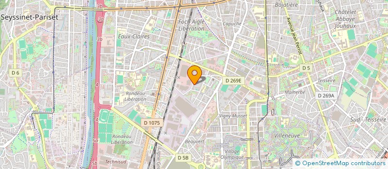 localisation de l'entreprise MONSIEUR DAOUDA KABA  GRENOBLE