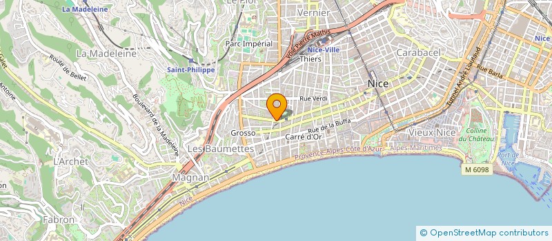 localisation de l'entreprise MONSIEUR DAOUDA KONE à NICE