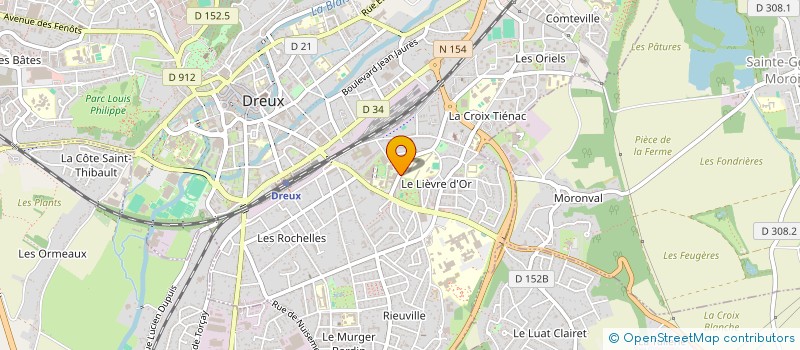 localisation de l'entreprise MONSIEUR DAOUDA KONE à DREUX
