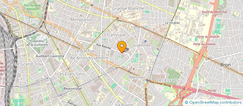 localisation de l'entreprise MONSIEUR DAOUDA NDIAYE  LYON 8EME