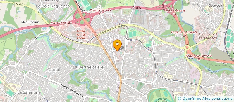 localisation de l'entreprise MONSIEUR DAOUDA SANGARE à NANTES