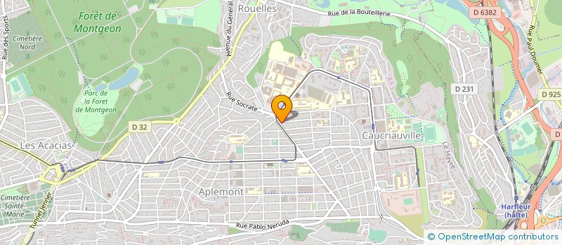 localisation de l'entreprise MONSIEUR DAOUDA TALLA à LE HAVRE