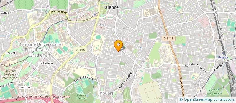 localisation de l'entreprise MONSIEUR DAOUDA THIAM à VILLENAVE-D'ORNON