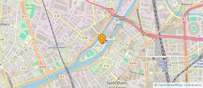 localisation de l'entreprise MONSIEUR DAOUDA TOURE  L'ILE-SAINT-DENIS