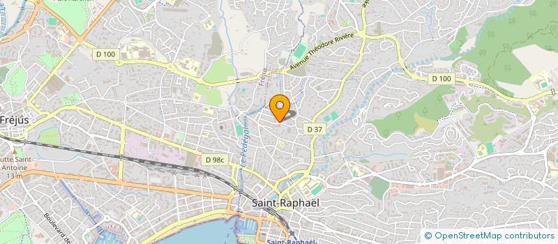 localisation de l'entreprise MONSIEUR DAOUDI SALAH  SAINT-RAPHAEL