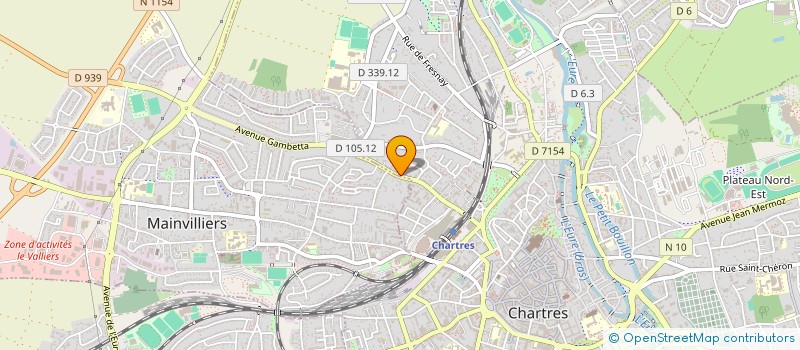 localisation de l'entreprise MONSIEUR DAPHNO LESOURD à CHARTRES