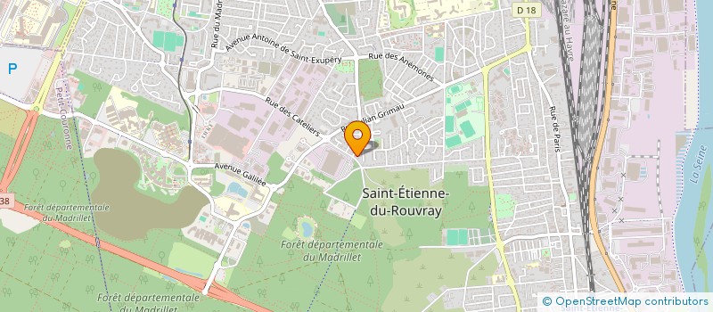 localisation de l'entreprise MONSIEUR DARA ALI  SAINT-ETIENNE-DU-ROUVRAY