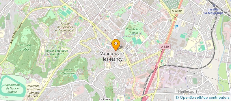 localisation de l'entreprise MONSIEUR DARA SEP  VANDUVRE-LES-NANCY