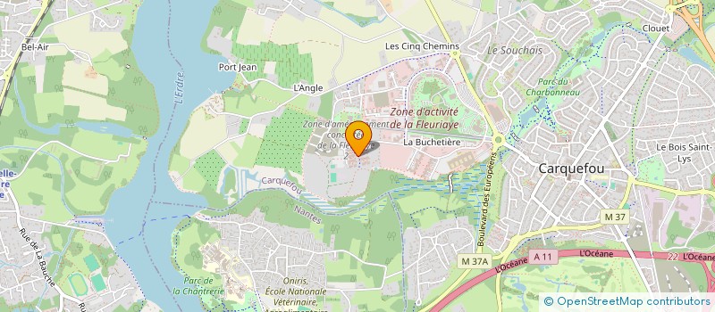 localisation de l'entreprise MONSIEUR DARCY GOMA à CARQUEFOU