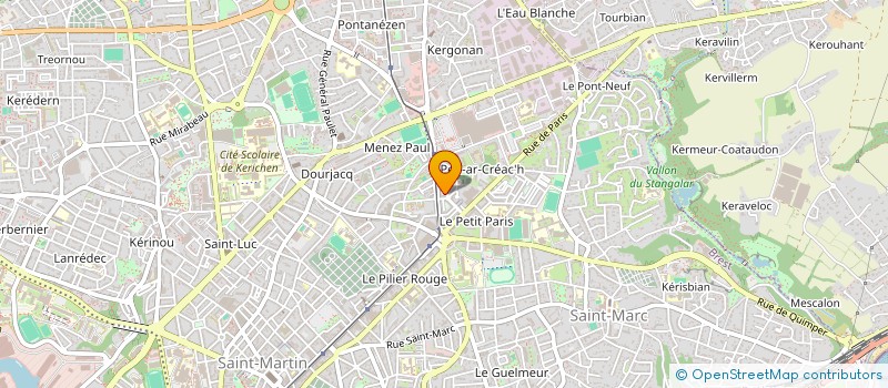 localisation de l'entreprise MONSIEUR DARCY GRAFF à BREST