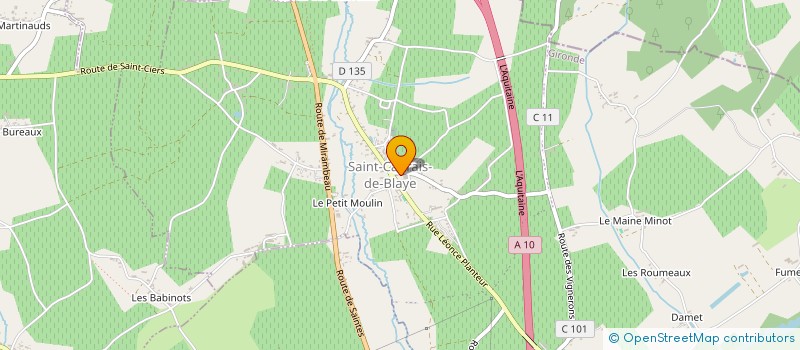 localisation de l'entreprise MONSIEUR DAREN MILLER  VAL-DE-LIVENNE