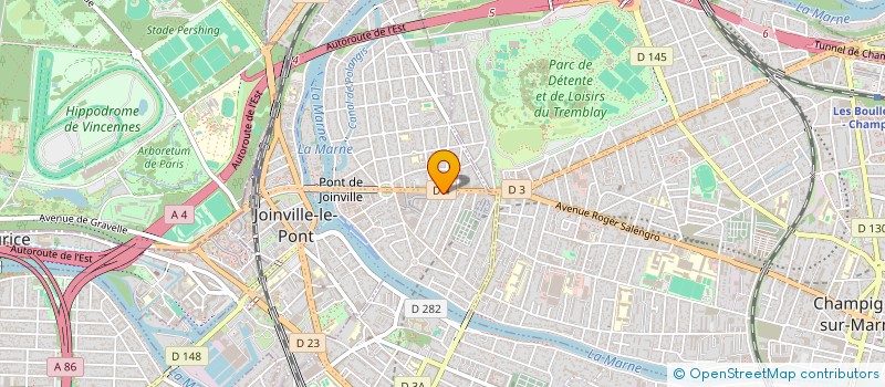 localisation de l'entreprise MONSIEUR DARICK MLAESPINE  JOINVILLE-LE-PONT