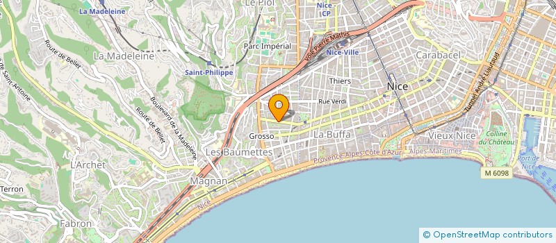 localisation de l'entreprise MONSIEUR DARIE OLEG  NICE