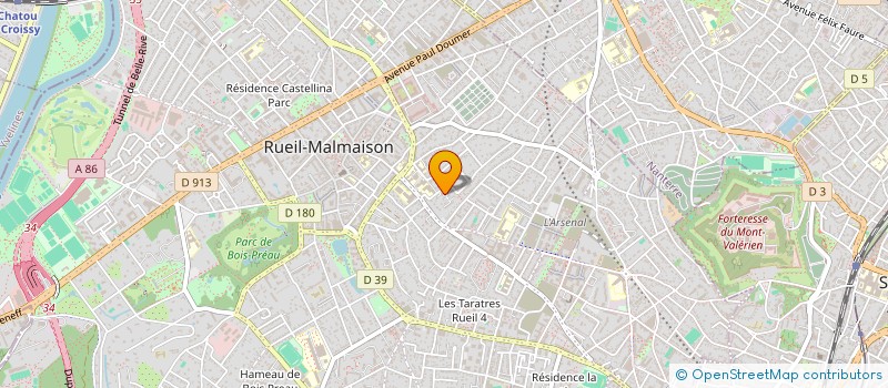 localisation de l'entreprise MONSIEUR DARIGA BOUSNINA à RUEIL-MALMAISON