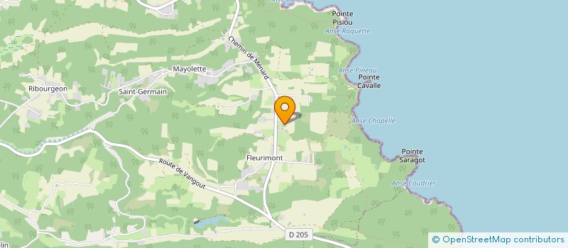 localisation de l'entreprise MONSIEUR DARILLE MAURIN  SAINT-LOUIS