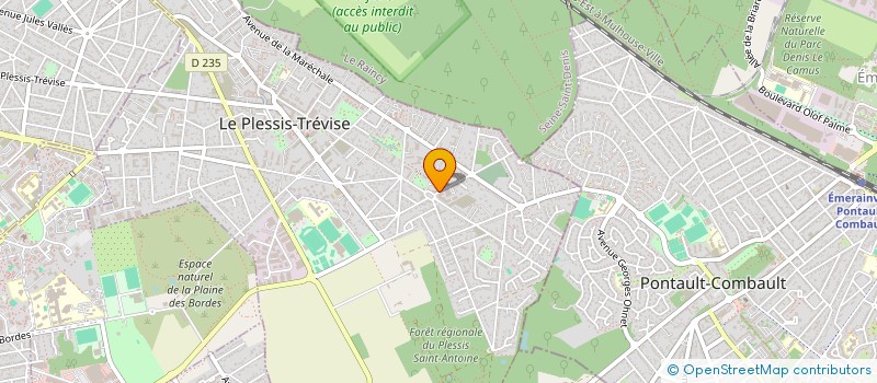 localisation de l'entreprise MONSIEUR DARIO ALEXIS à LE PLESSIS-TREVISE