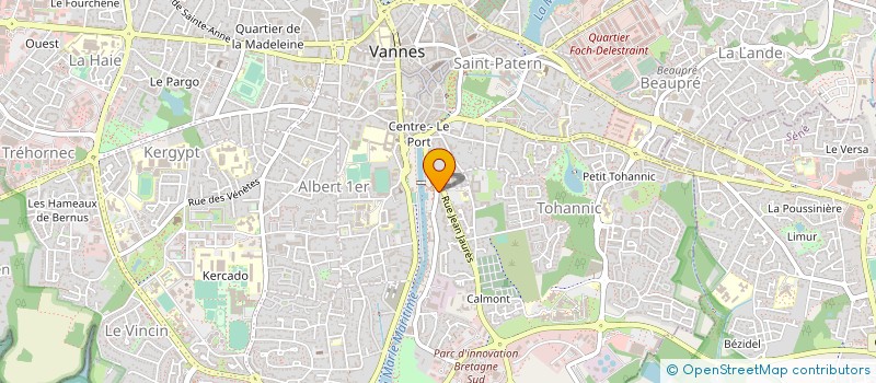 localisation de l'entreprise MONSIEUR DARIO ANGELLA à VANNES