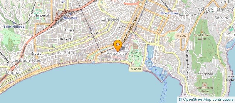 localisation de l'entreprise MONSIEUR DARIO BESSARION à NICE