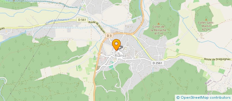 localisation de l'entreprise MONSIEUR DARIO BOUTEILLER  RIANS