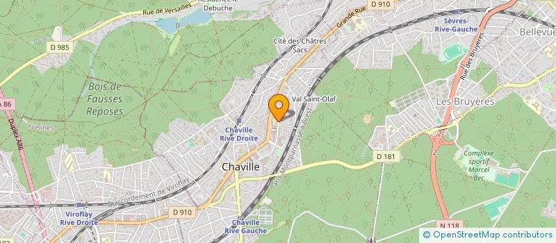 localisation de l'entreprise MONSIEUR DARIO CAVASSA à CHAVILLE