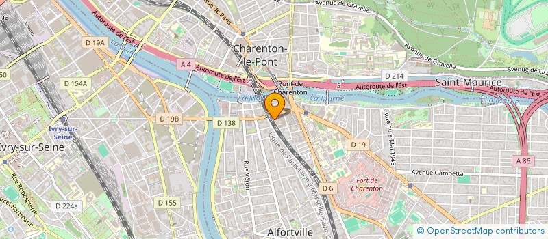 localisation de l'entreprise MONSIEUR DARIO CHAM  MAISONS-ALFORT