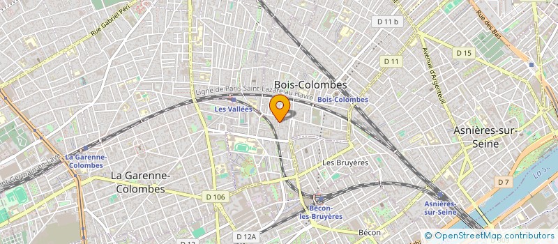 localisation de l'entreprise MONSIEUR DARIO FELIX à BOIS-COLOMBES