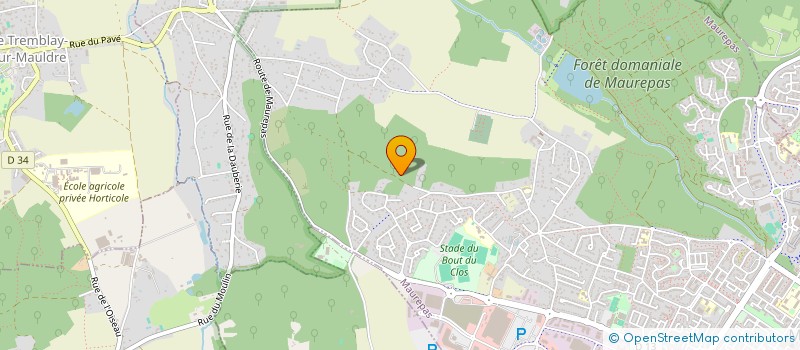 localisation de l'entreprise MONSIEUR DARIO FERON  MAUREPAS