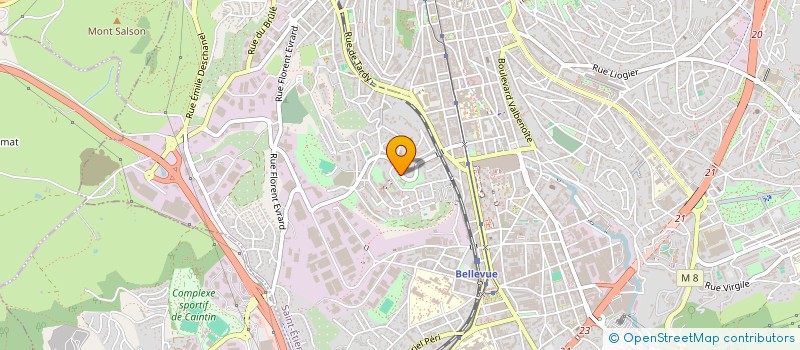 localisation de l'entreprise MONSIEUR DARIO MAZIZA  SAINT-ETIENNE