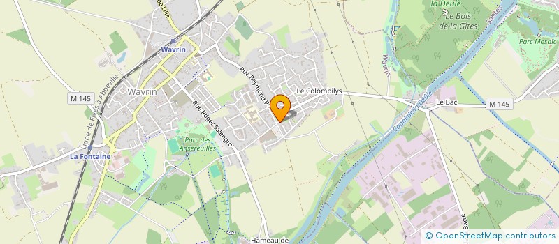 localisation de l'entreprise MONSIEUR DARIO MULLONI  WAVRIN