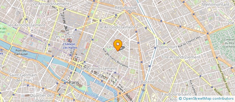 localisation de l'entreprise MONSIEUR DARIO PARTENZA  PARIS